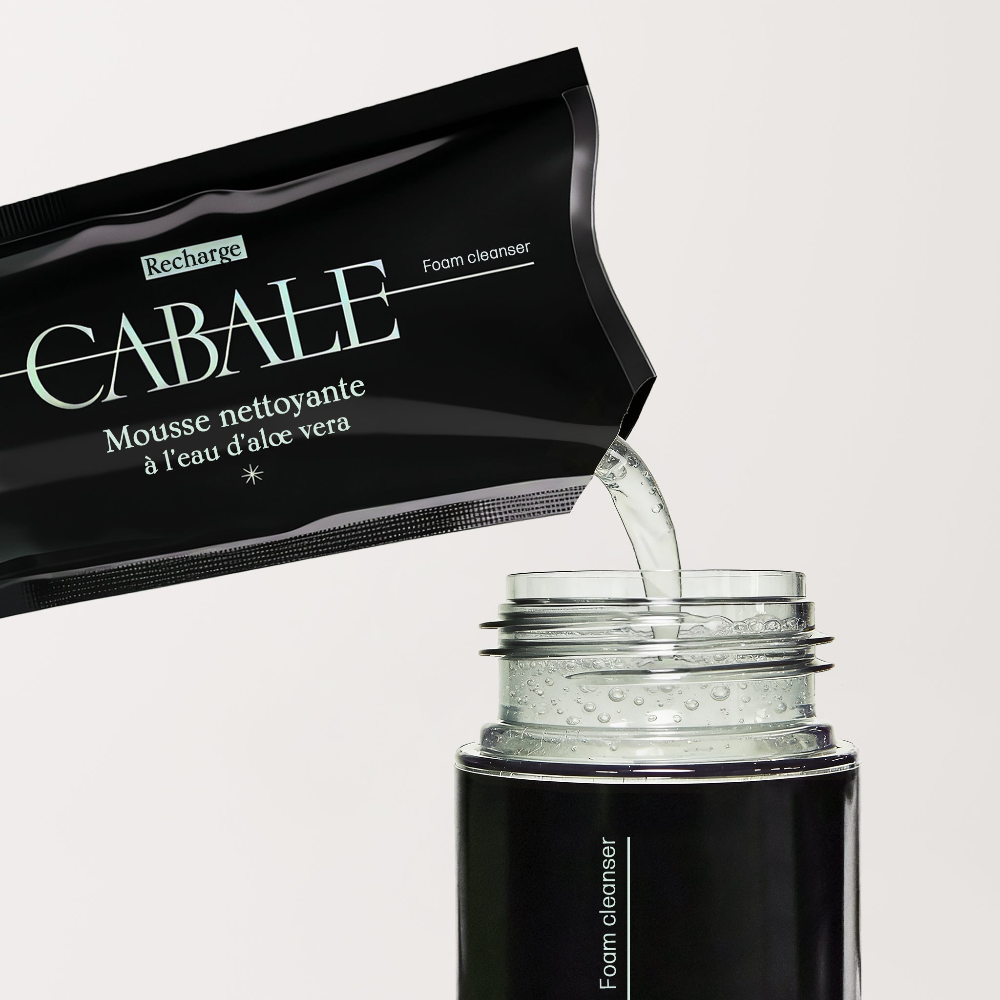 Recharge mousse nettoyante