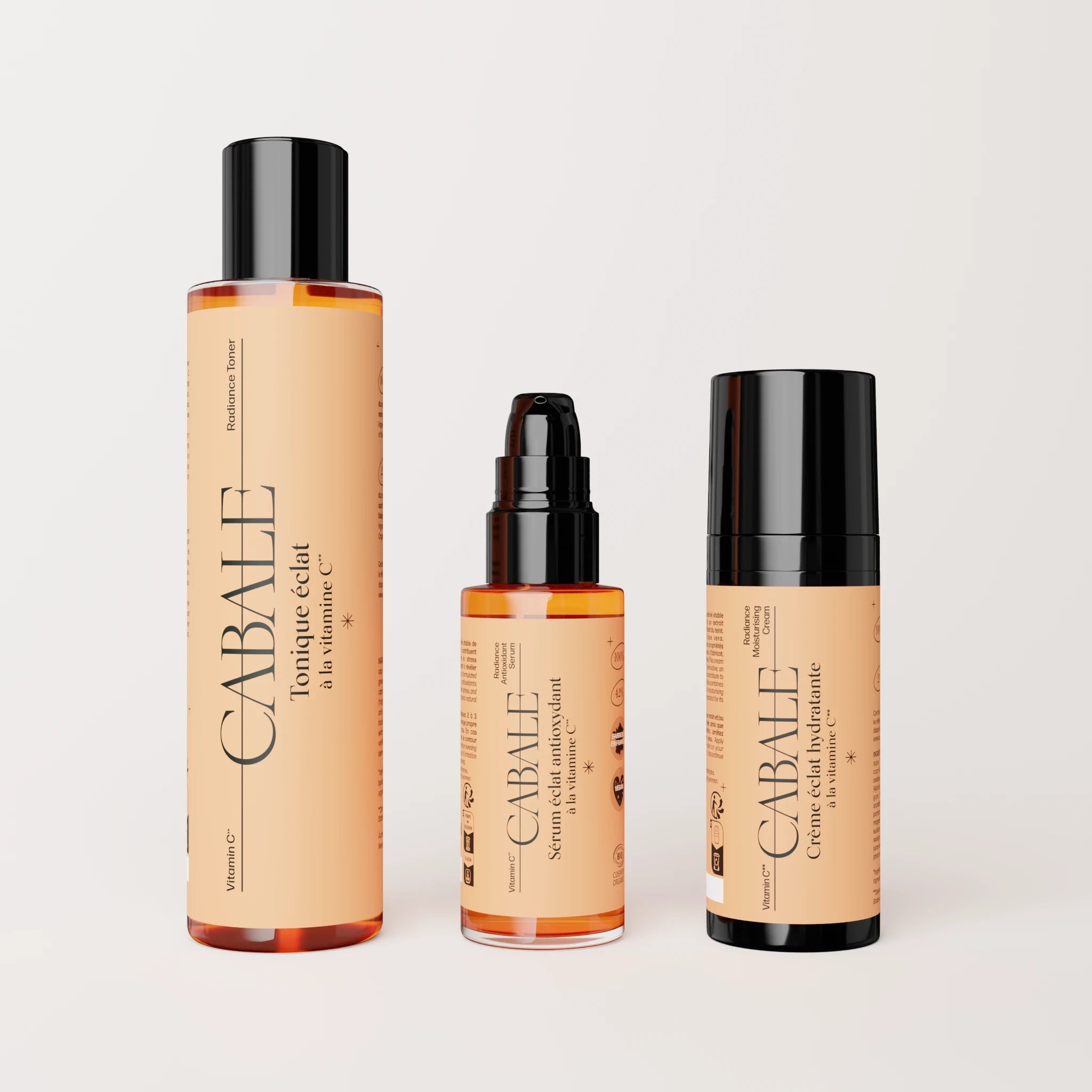 Rituel Trio éclat antioxydant à la vitamine C