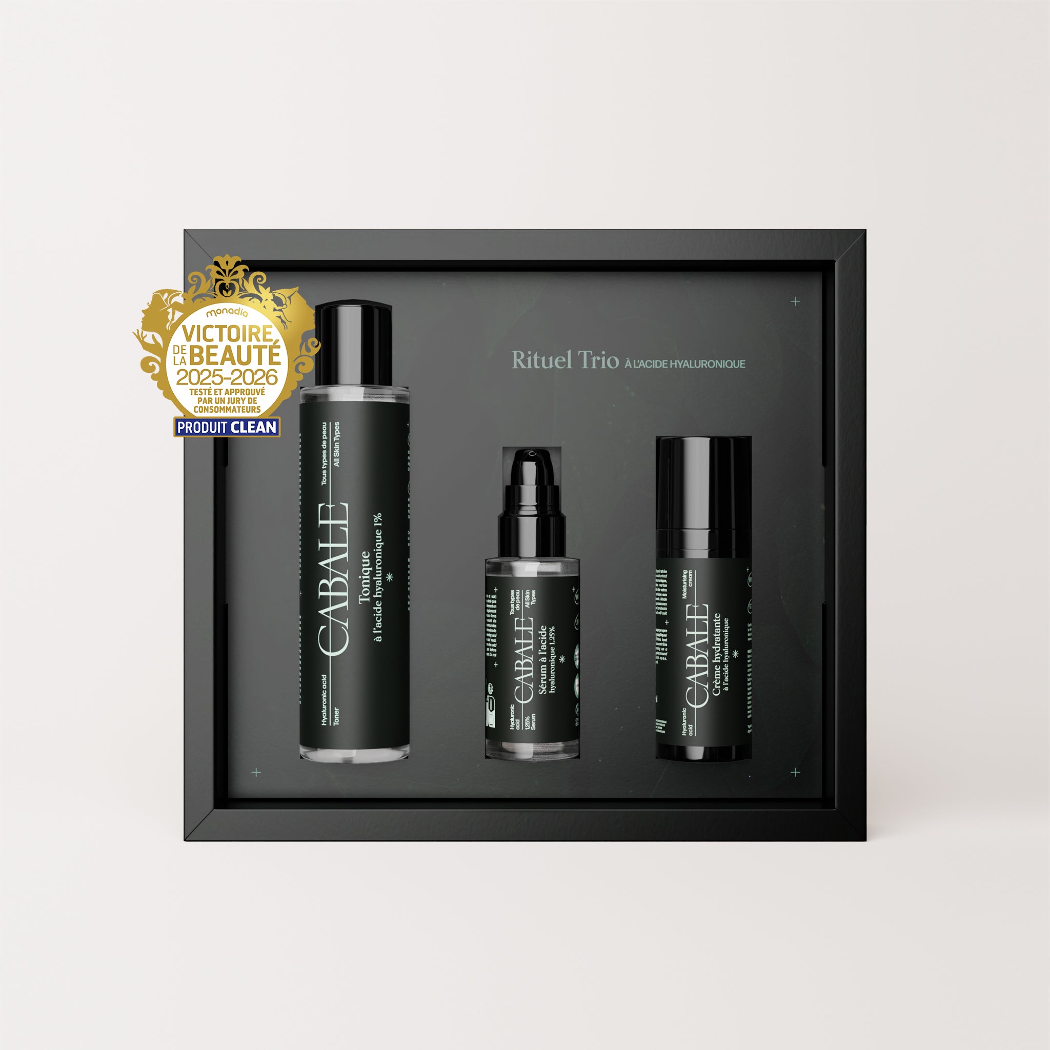 Coffret Rituel Trio à l’Acide Hyaluronique