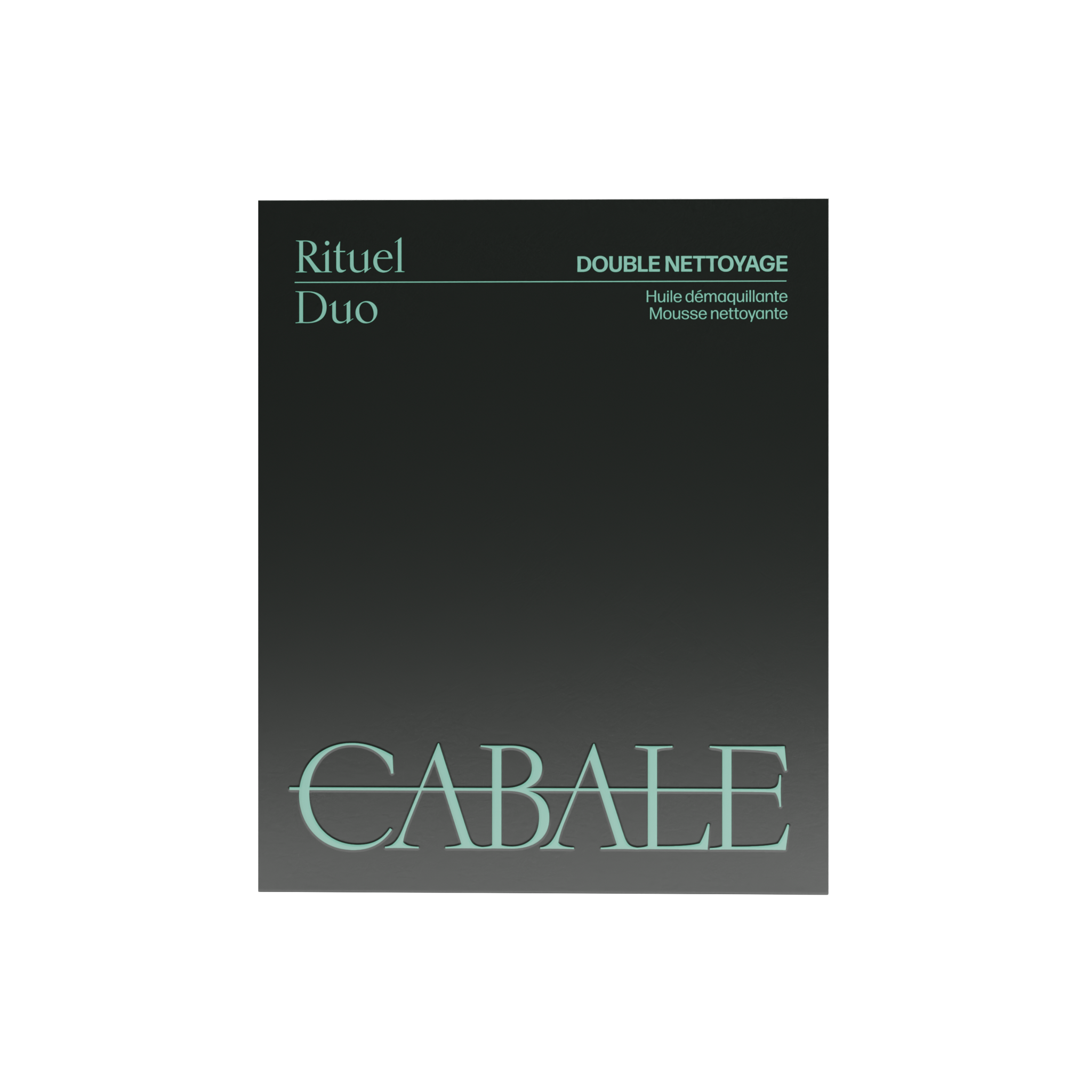 Rituel duo double nettoyage