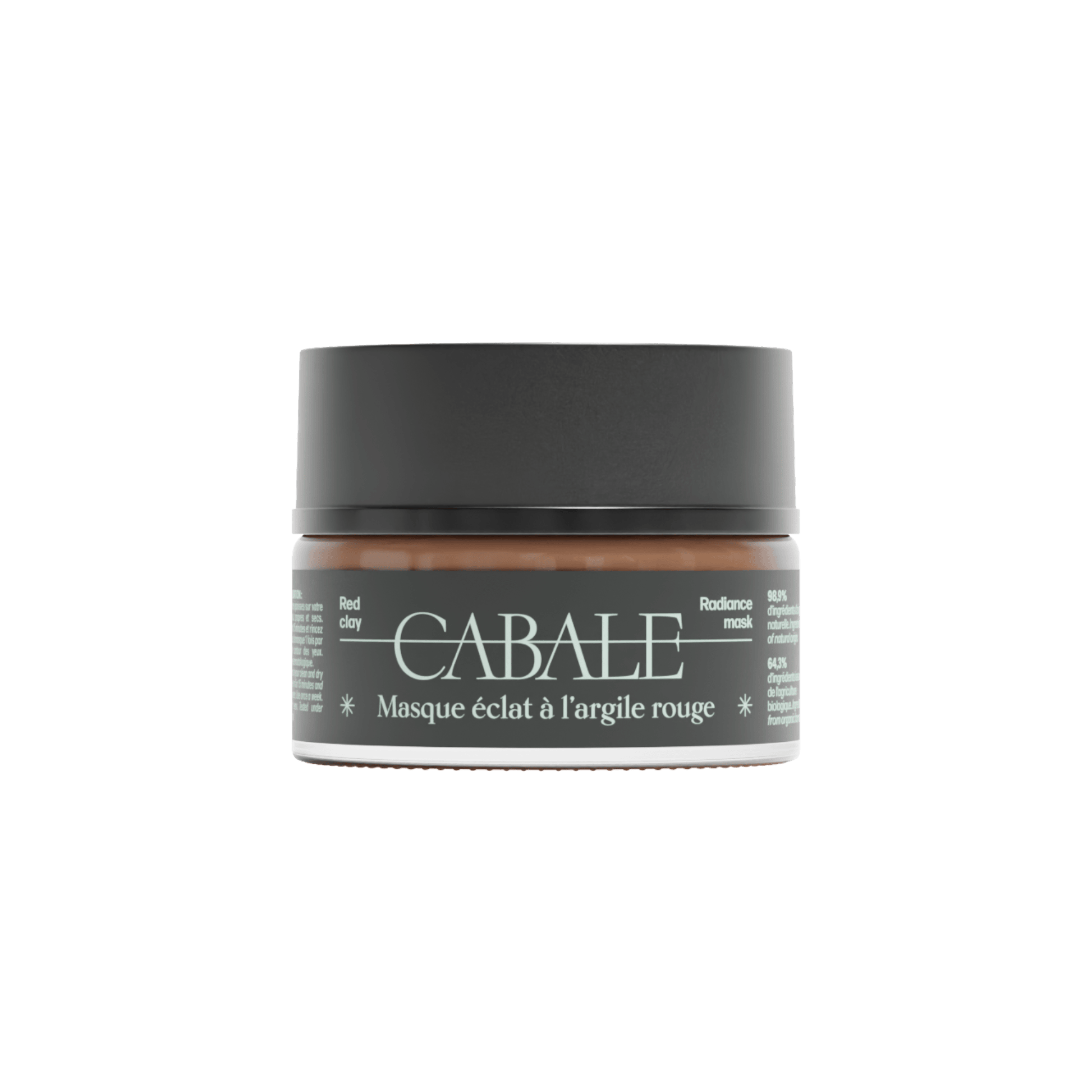 Masque à l'argile rouge