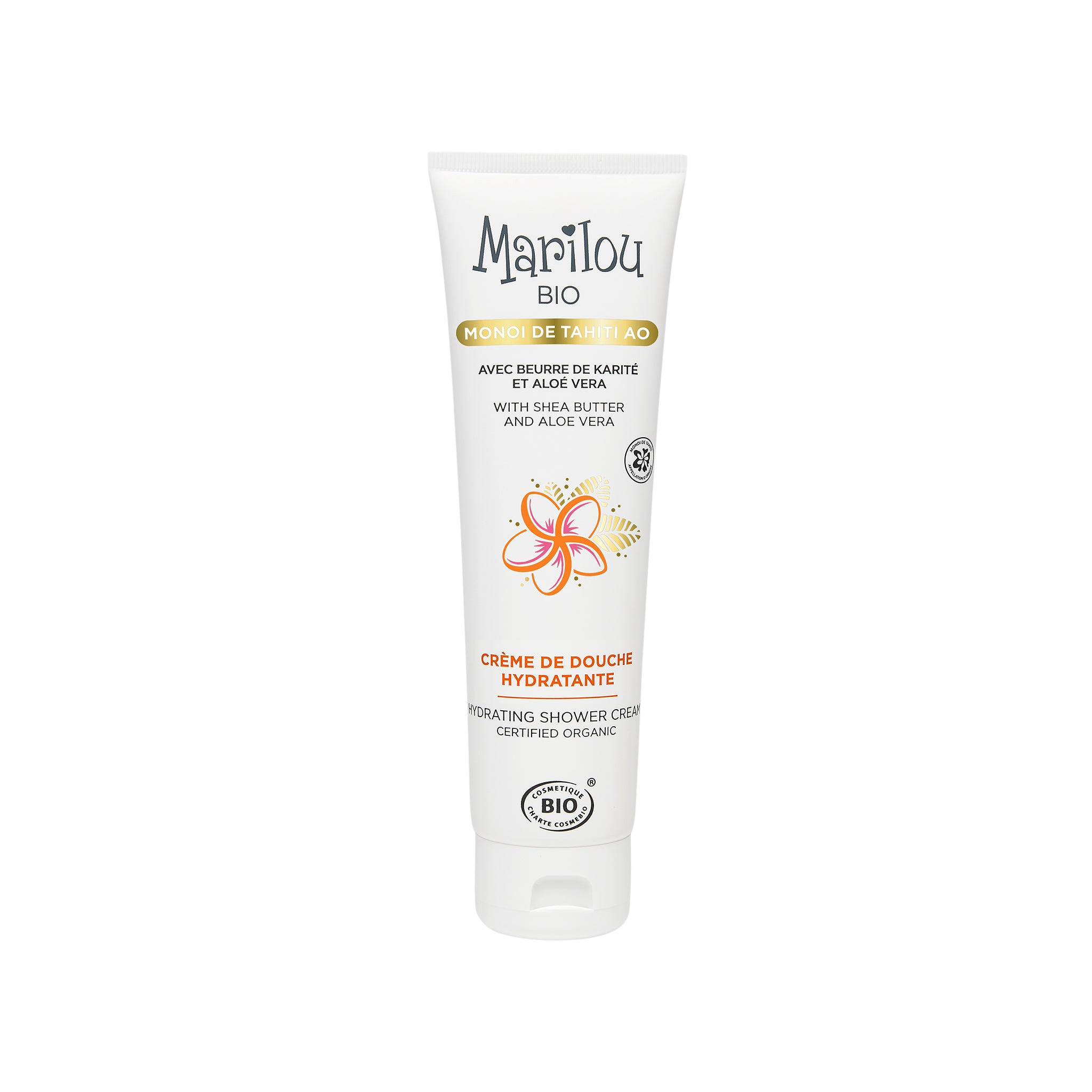 Crème de douche monoï de tahiti bio