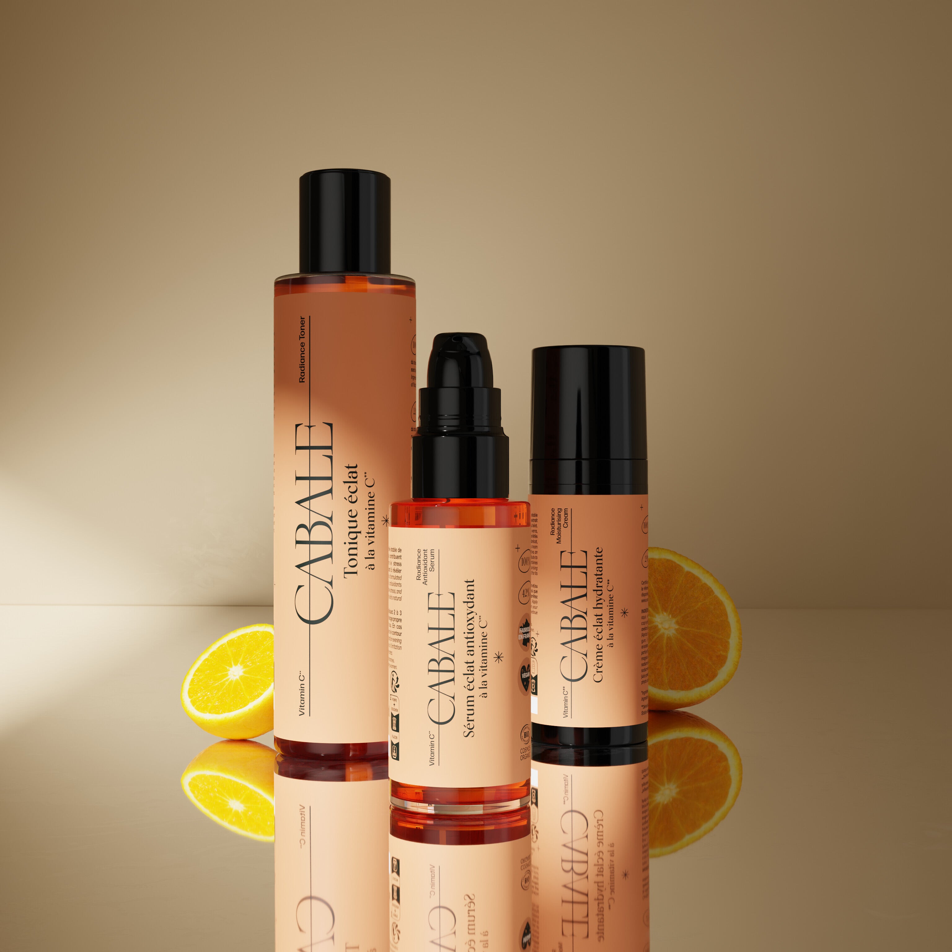 Rituel Trio éclat antioxydant à la vitamine C