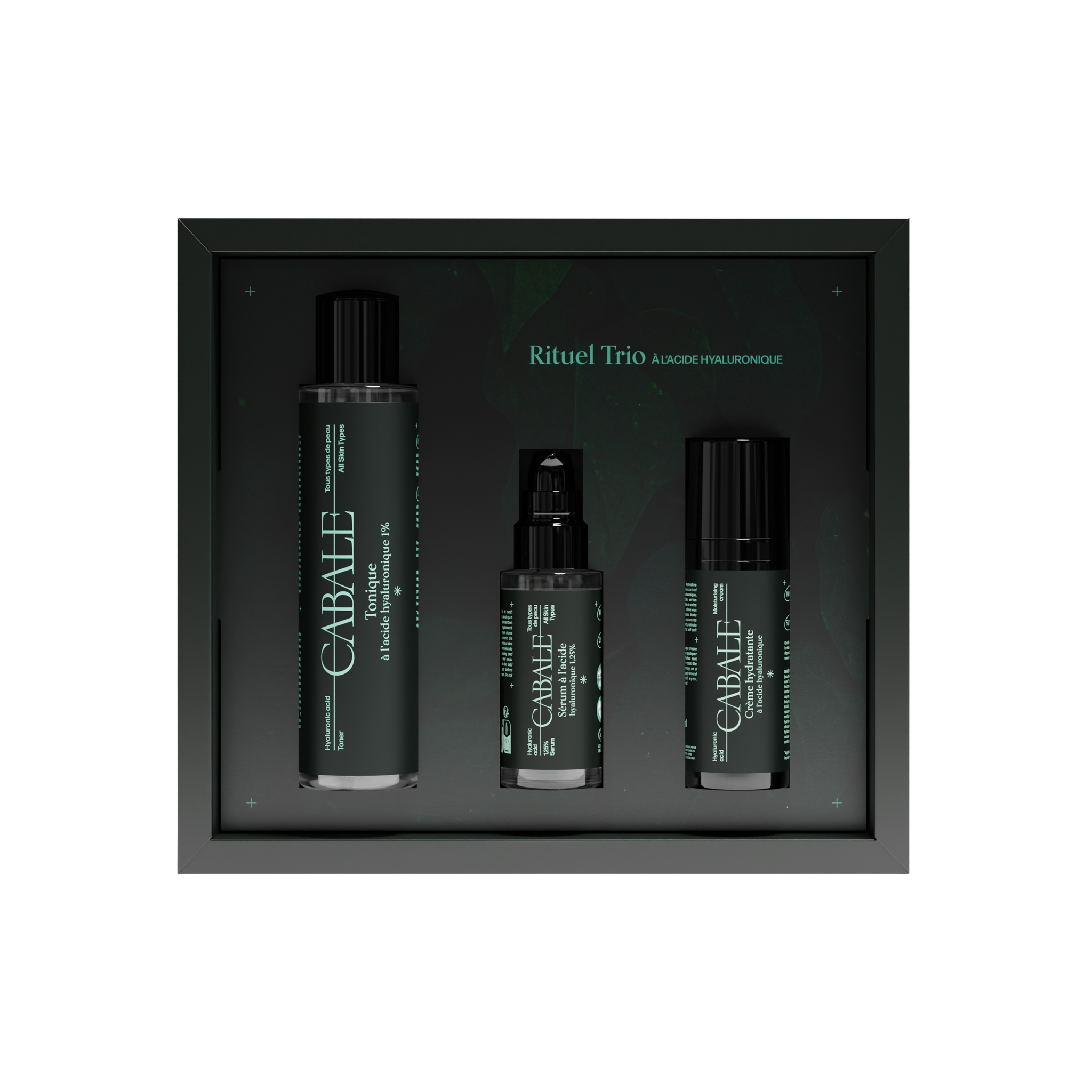 Rituel trio à l'acide hyaluronique