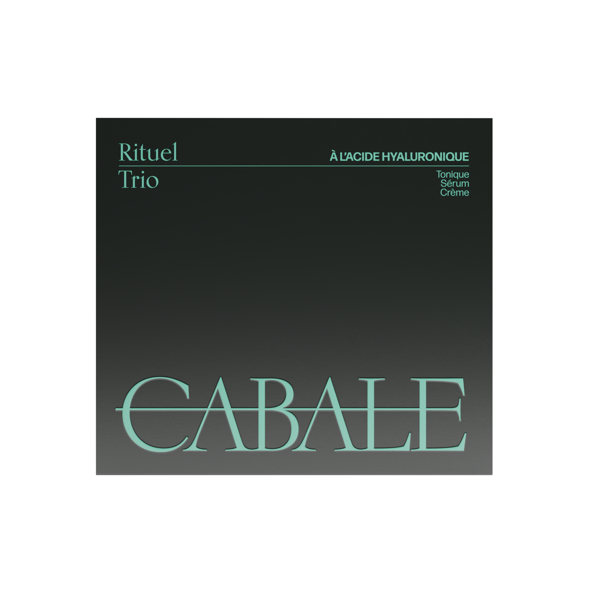 Rituel trio à l'acide hyaluronique - CABALE